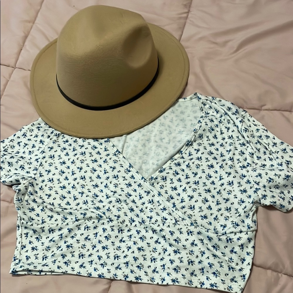 Floral Crop Top